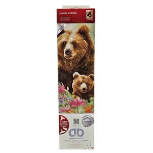 DIAMOND DOTZ MOTHER AND CUB DD4.384 – SPECIAL EDITION DIAMOND PAINTING KIT